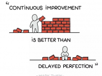 持续改进胜过延迟完美