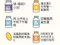服用补充剂的最佳时间