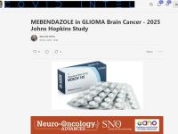 2025年约翰·霍普金斯大学研究：甲苯咪唑治疗胶质瘤脑癌