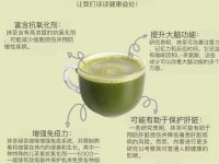 每天喝一杯抹茶可以帮助你对抗癌症和脂肪？